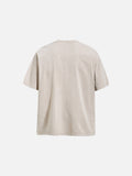 DAXUEN pink oversized vintage monochrome graphic t-shirt