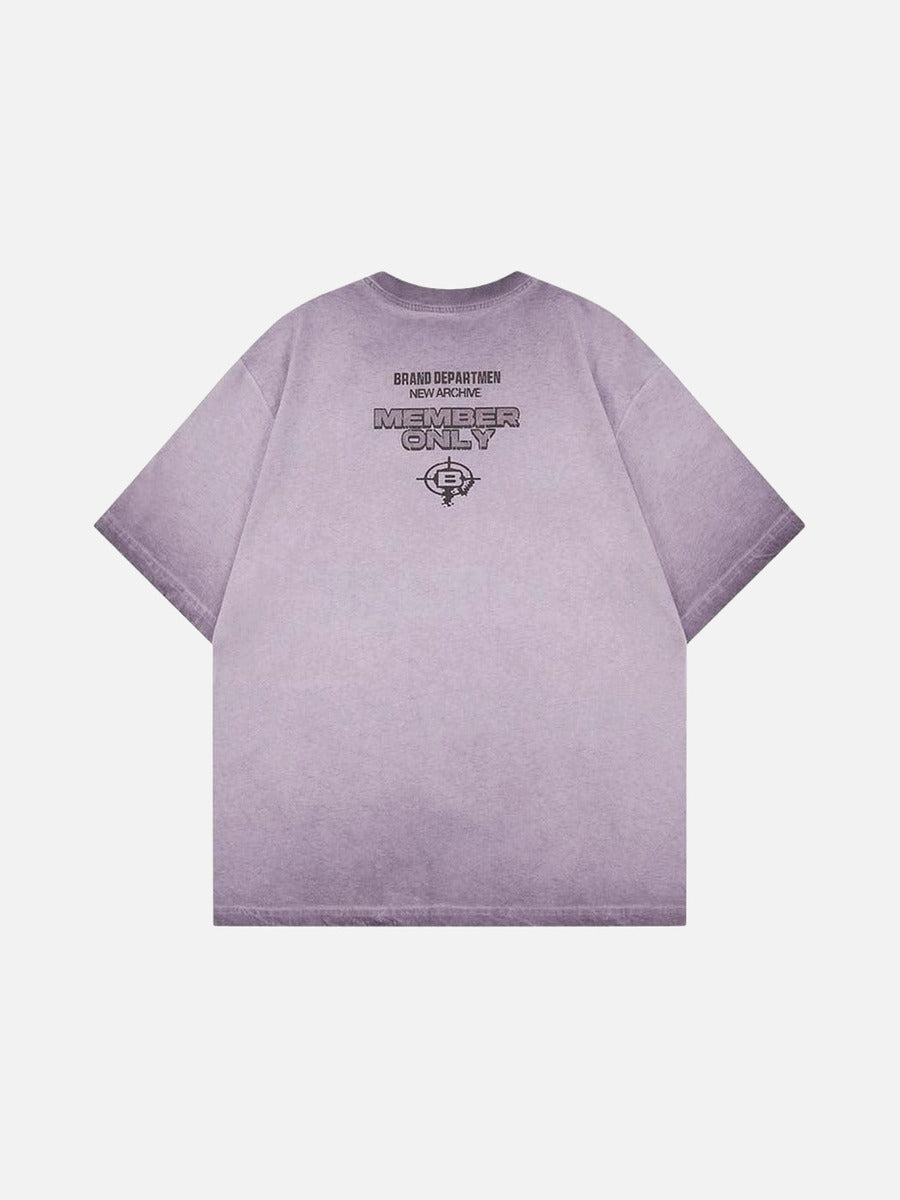 DAXUEN Vintage rock band graphic t-shirt