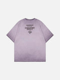 DAXUEN Vintage rock band graphic t-shirt