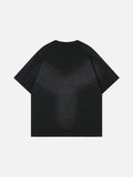 DAXUEN Oversized short-sleeved graphic T-shirt