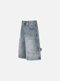 DAXUEN Denim shorts with multiple pockets and a relaxed fit