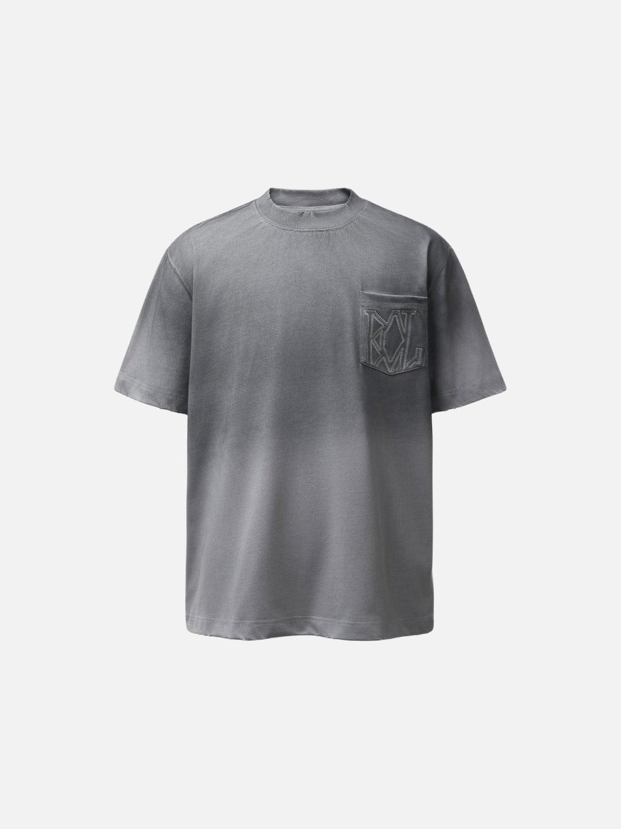 DAXUEN Vintage short-sleeved T-shirt with pocket