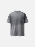 DAXUEN Vintage short-sleeved T-shirt with pocket