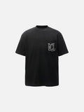DAXUEN Vintage short-sleeved T-shirt with pocket