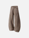 DAXUEN High-waisted wide-leg balloon pants in solid colors