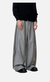 DAXUEN grey oversized wide-leg trousers