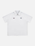 Edgy Short-Sleeved Polo Shirt