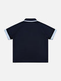 Retro Checkered Polo Shirt - Short Sleeve
