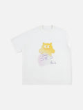 Cartoon Characters Graphic T-Shirt