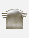 Bold Striped Oversized T-Shirts Set