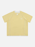 Sporty V-Neck Oversized T-Shirt