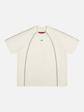 Raglan Stitch Short Sleeve T-Shirt