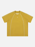 Raglan Stitch Short Sleeve T-Shirt