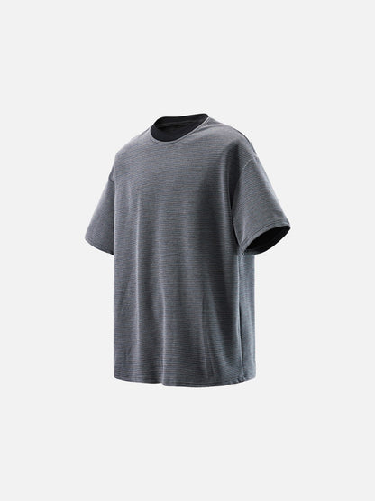 DAXUEN Oversized striped short-sleeved t-shirt