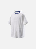 DAXUEN Oversized striped short-sleeved t-shirt