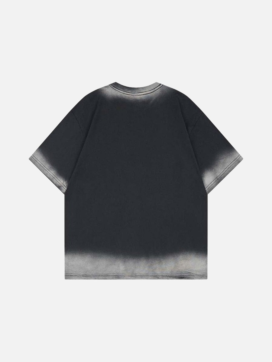 DAXUEN Cartoon schnauzer graphic t-shirt