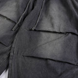 DAXUEN washed dark grey balloon pants
