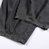 DAXUEN washed dark grey balloon pants