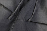 DAXUEN washed dark grey balloon pants