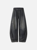 DAXUEN washed dark grey balloon pants