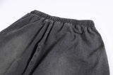 DAXUEN washed dark grey balloon pants