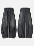 DAXUEN washed dark grey balloon pants