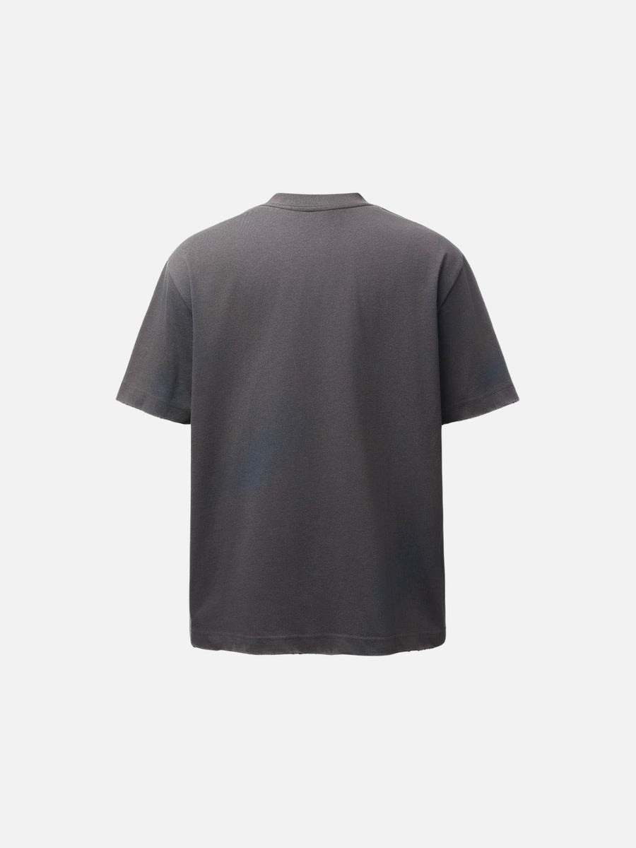 DAXUEN Relaxed-fit short-sleeve t-shirt with washed effect