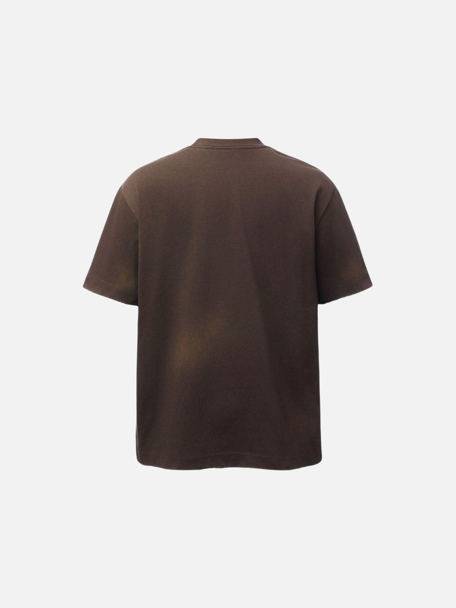 DAXUEN Relaxed-fit short-sleeve t-shirt with washed effect