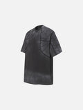 DAXUEN grey panelled relaxed-fit t-shirt