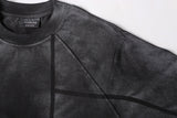 DAXUEN grey panelled relaxed-fit t-shirt