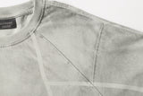 DAXUEN grey panelled relaxed-fit t-shirt