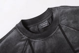 DAXUEN grey panelled relaxed-fit t-shirt