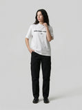 DAXUEN WELDOON THEWO loose-fit short-sleeve T-shirt — model photo