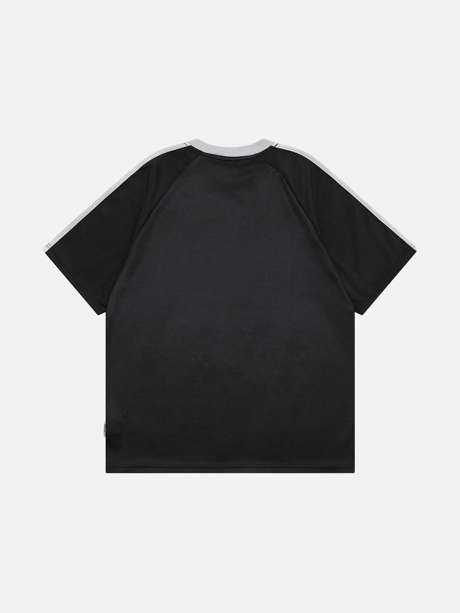 DAXUEN Short-sleeved casual t-shirt with dog graphic