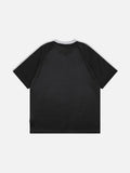DAXUEN Short-sleeved casual t-shirt with dog graphic