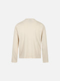 DAXUEN cream whimsical floral graphic long-sleeve top