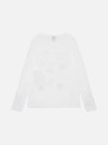 DAXUEN Whimsical long sleeve graphic t-shirt