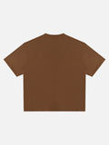 Abstract Graphic Loose-Fit T-Shirt