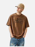 Abstract Graphic Loose-Fit T-Shirt
