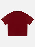 Abstract Graphic Loose-Fit T-Shirt