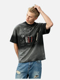 Vintage Graphic T-Shirt with Musical Vibe