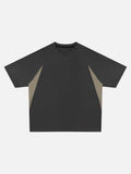 Relaxed Oversized T-Shirt with Contrast Panels