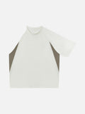 Relaxed Oversized T-Shirt with Contrast Panels