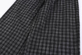 DAXUEN black and white checkered wide-leg pants