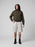 DAXUEN Loose-fitting wide-leg cargo shorts — model photo
