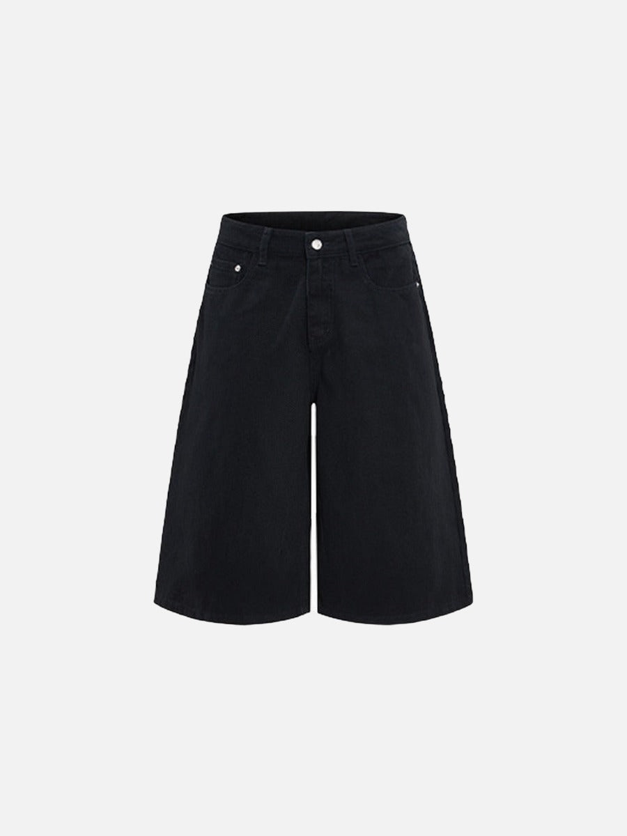 DAXUEN Wide-leg cropped pants for men