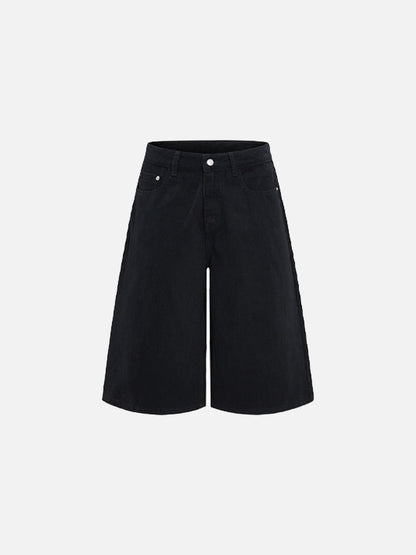 DAXUEN Wide-leg cropped pants for men