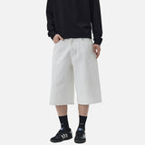 DAXUEN Wide-leg cropped pants for men