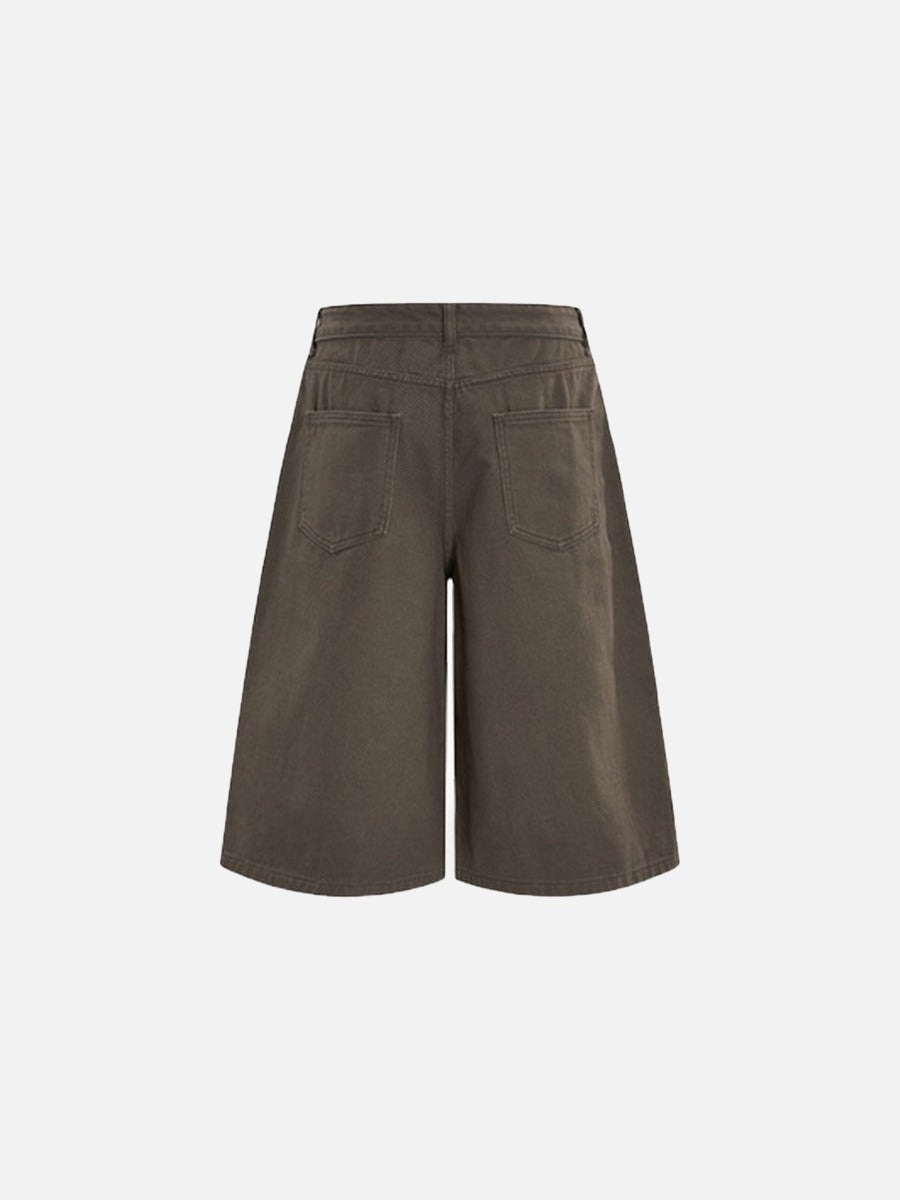DAXUEN Wide-leg cropped pants for men