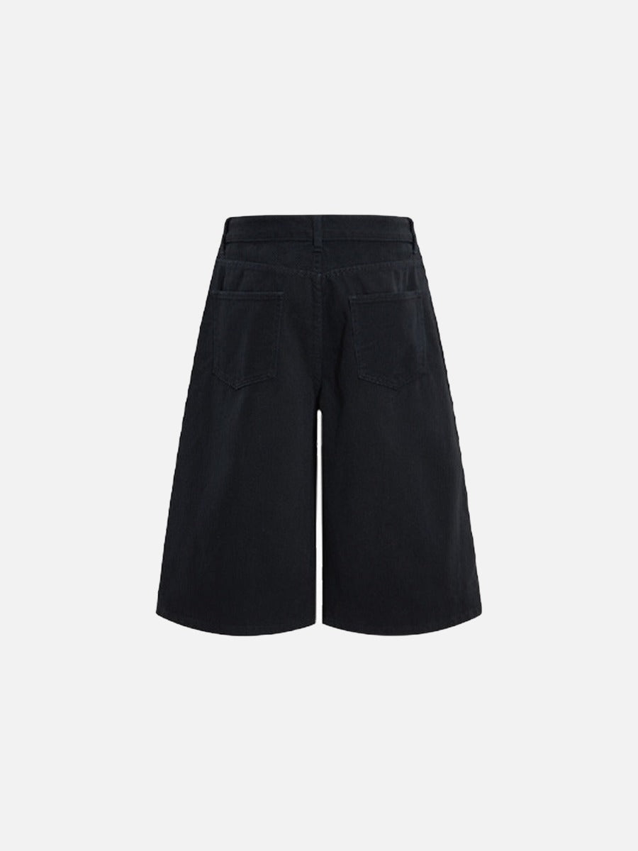 DAXUEN Wide-leg cropped pants for men